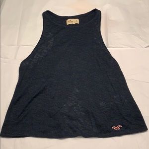 Hollister Blue Sleeveless Tank Top - Size S